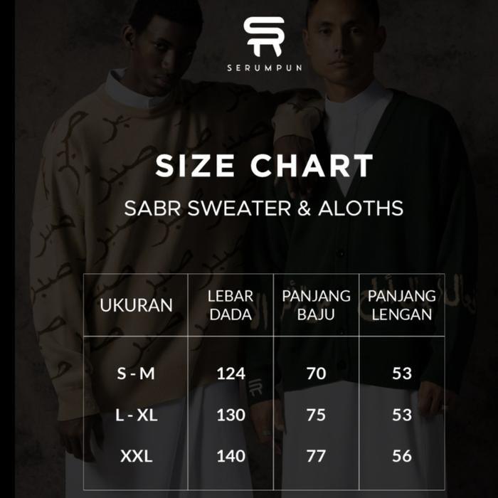 SABR Sweater By Serumpun Indonesia