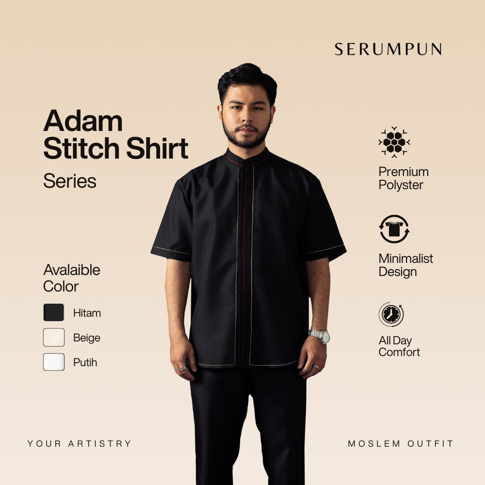 Kemeja Stitch Adam
