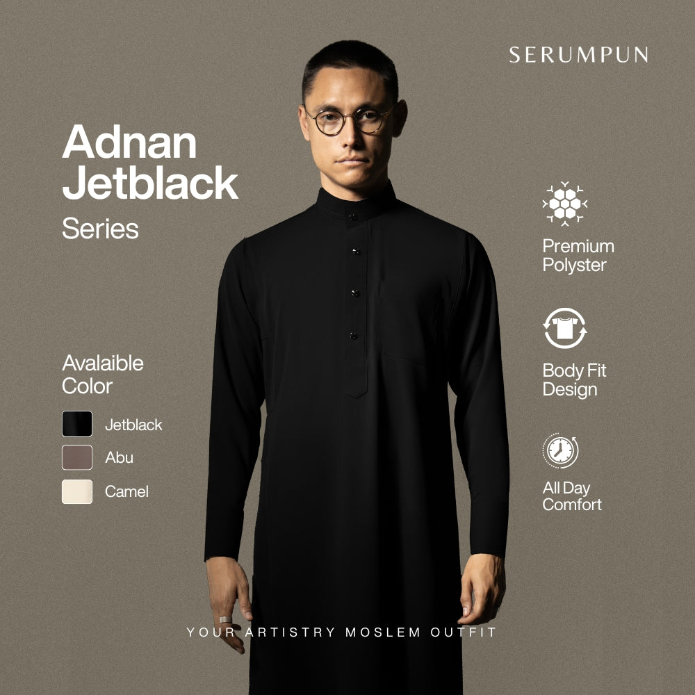 Adnan  Series  Jet  Black