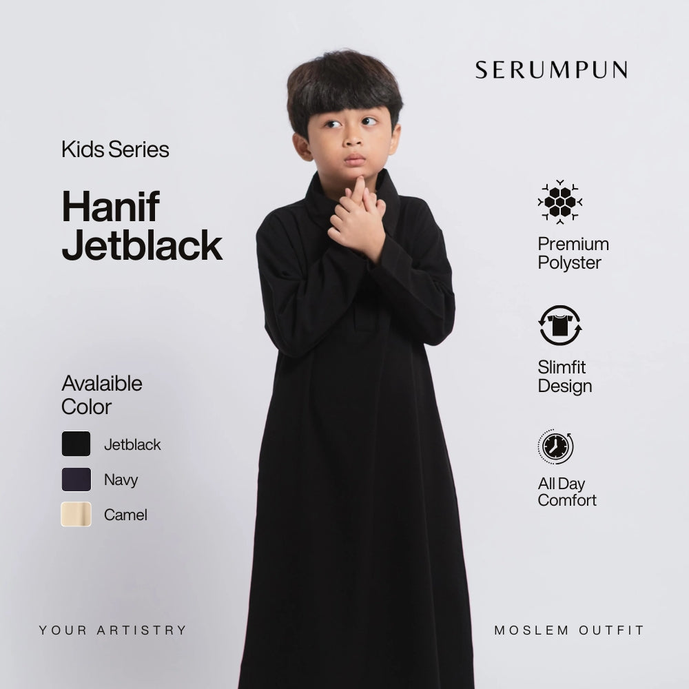Hanif Jet Black kids