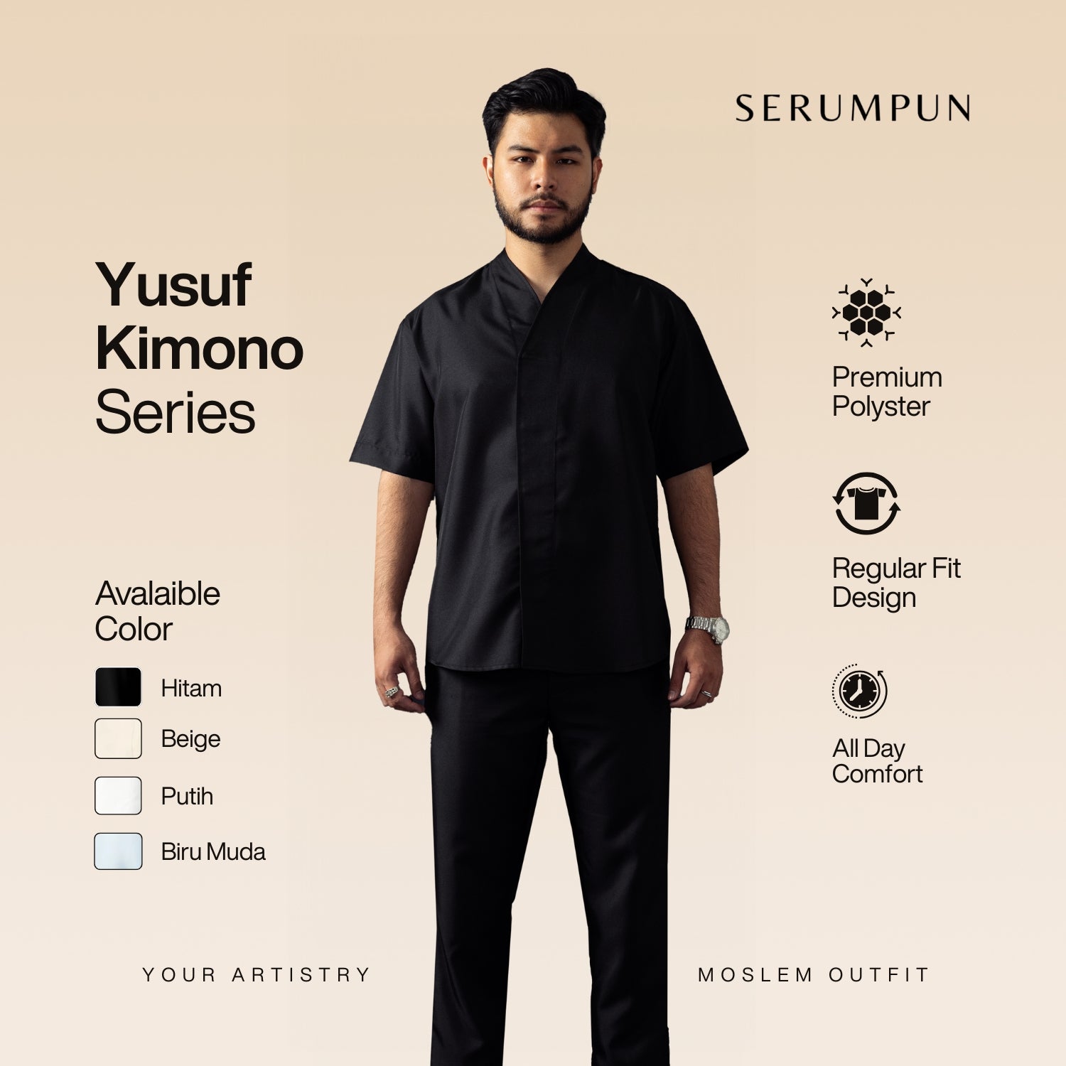 Kemeja Kimono Yusuf
