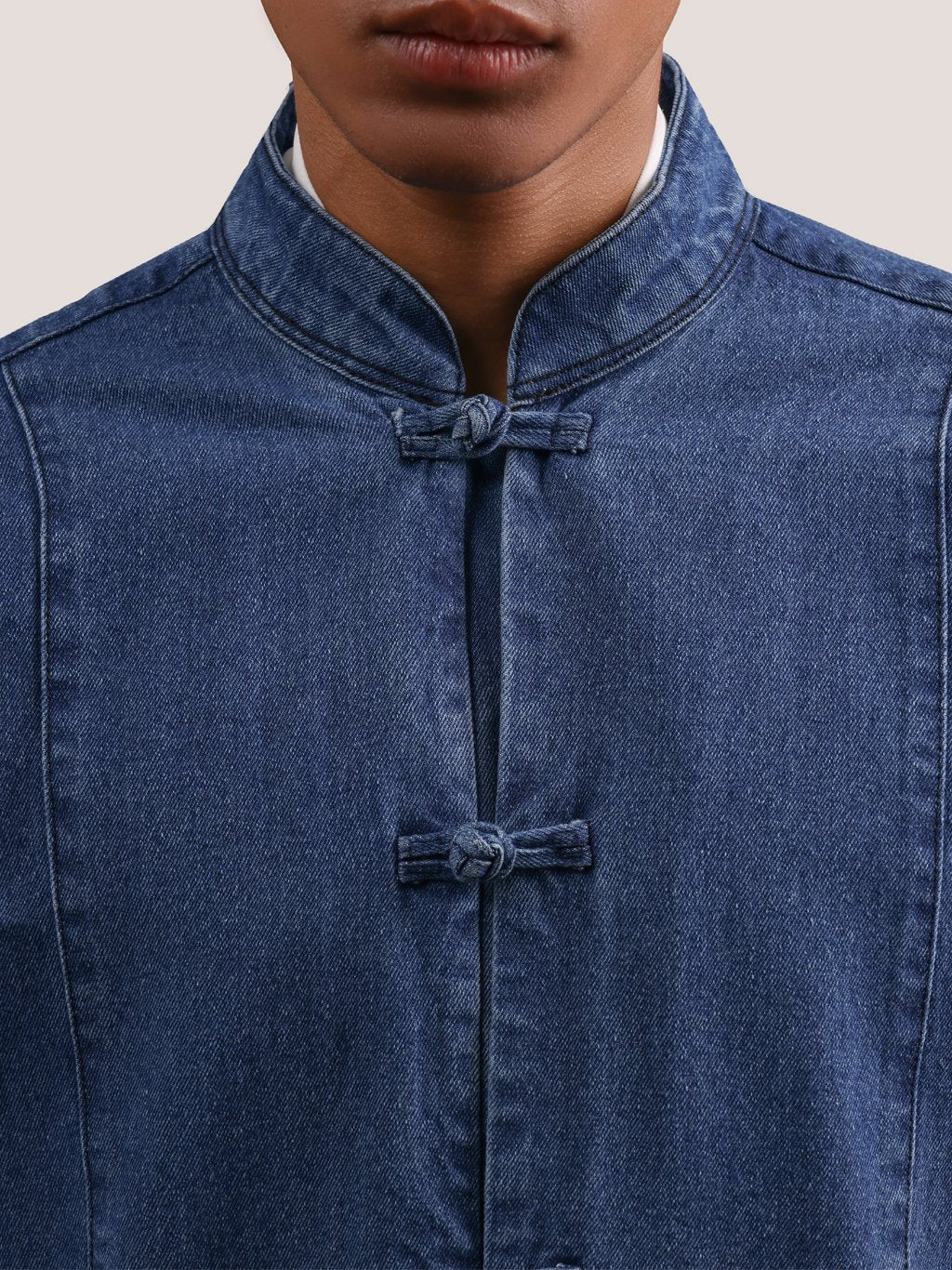 Ayren Denim Cheongsam
