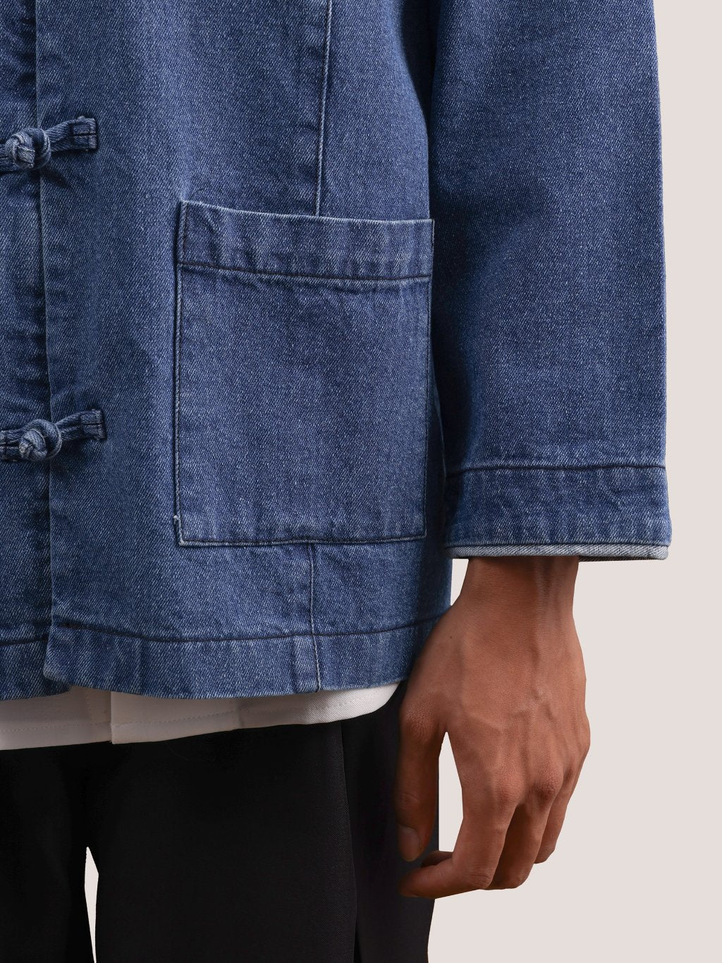 Ayren Denim Cheongsam